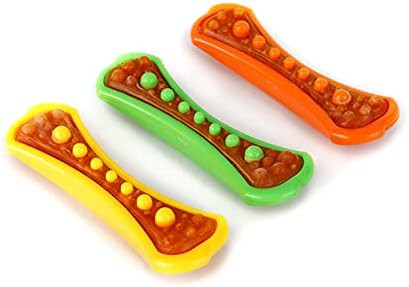 Hartz Chew 'n Clean Dental Duo Dog Treat & Chew Toy, Color Varies, Large, 3 Pack | Amazon (US)