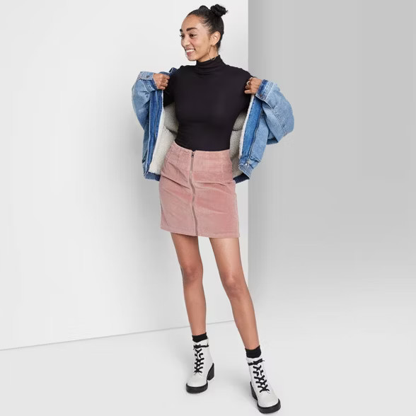 Women's Long Sleeve Turtleneck T-Shirt - Wild Fable™ | Target