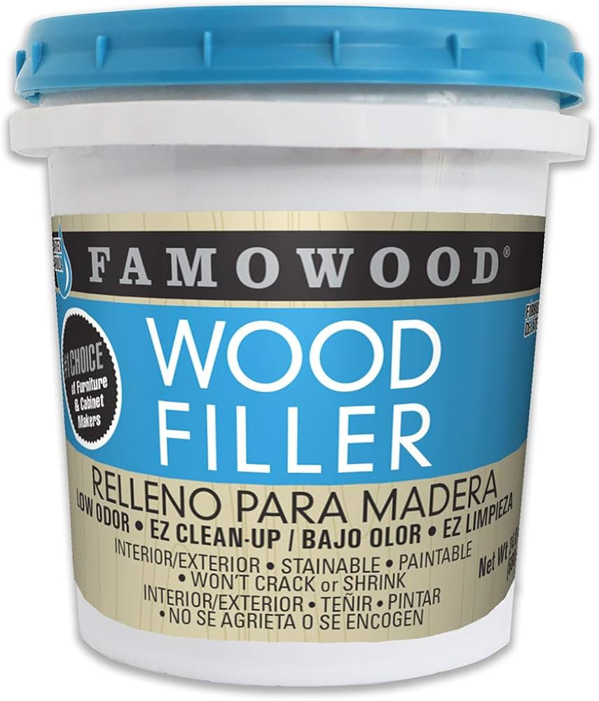 FamoWood 40022126 Latex Wood Filler - Pint, Natural, 24 oz. | Amazon (US)