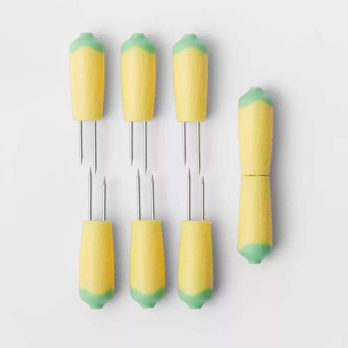 4pk Corn Holders Summer Colors - Sun Squad™ | Target