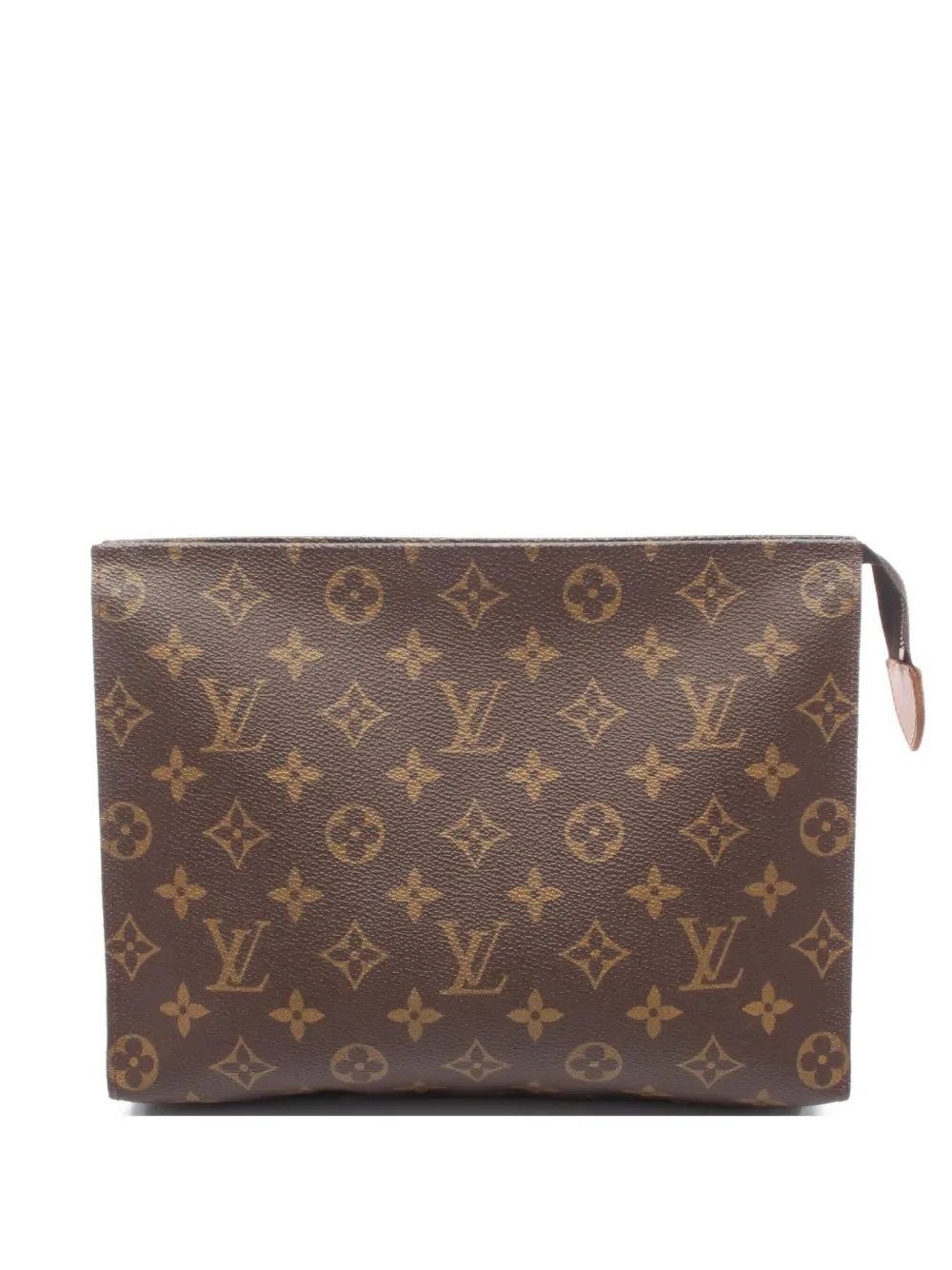 Louis Vuitton Pre-Owned 2000s monogram clutch bag - Brown | Farfetch Global