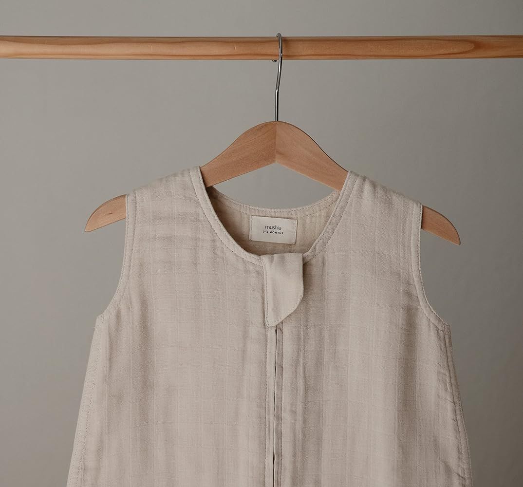 mushie Baby Wearable Blanket | 100% Organic Cotton Muslin | Sleeping Bag For Infants | Amazon (US)
