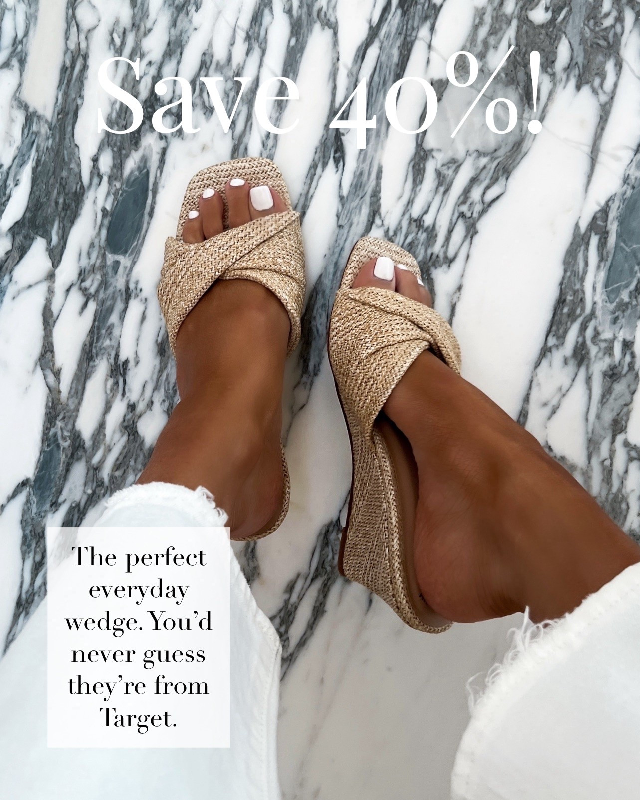 Target circle deals
Save 40% off these chic wedges!

#LTKOver40 #LTKmomlife #LTKSaleAlert