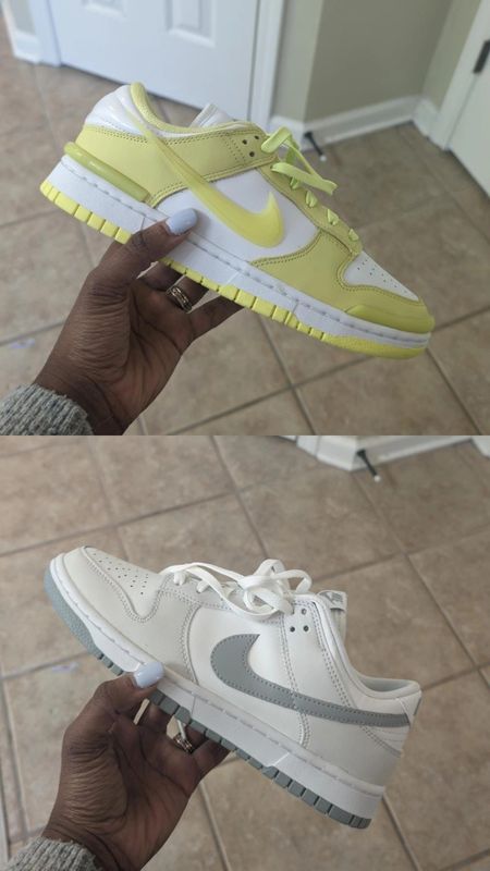 Nike dunk low! Two great options to transition from winter to spring to summer. Really, Nike Dunks are great year round! Yellow ones are currently on sale!

#LTKsalealert #LTKshoecrush #LTKSpringSale