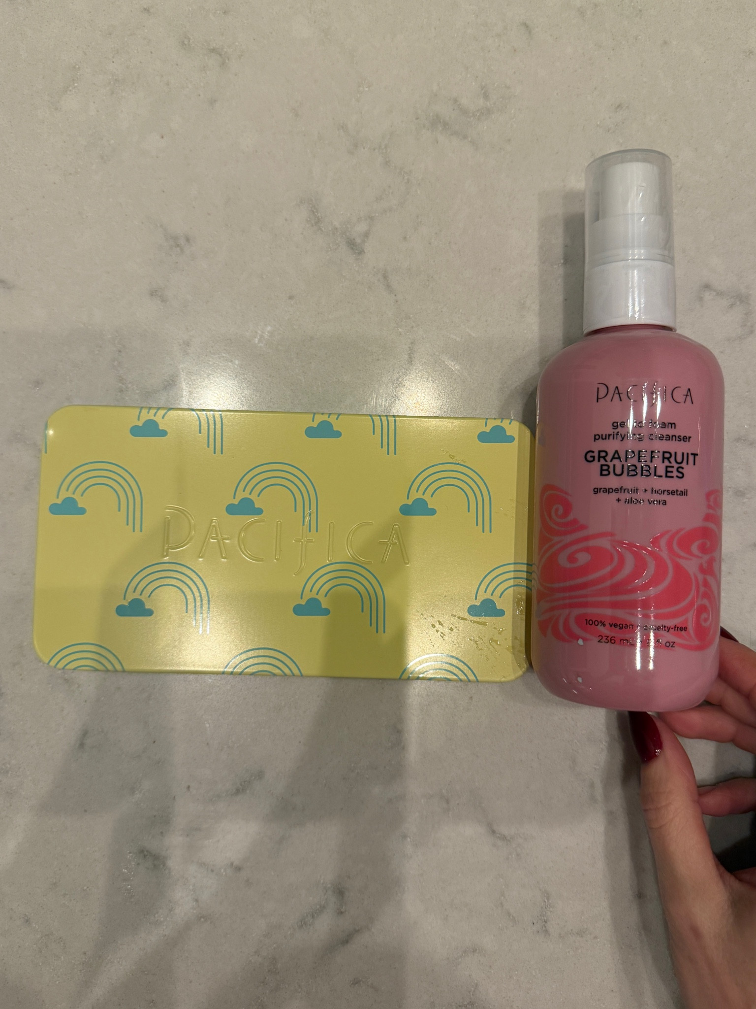 Pacifica Beauty is cruelty-free and PETA certified. They use non-toxic, safe, and skin beneficial ingredients. All of their products are 100% vegan and cruelty-free.  IKR trying their Reusable brow mask that’s supposed to supercharge your skincare by locking in benefits with a vacuum like seal. To manually smooth out the appearance of fine lines & wrinkles and put your skin on rewind.
As well as the Grapefruit bubbles gel to foam purifying cleanser which removes impurities and excess oil without overdrying. It’s infused with fatty acids, vitamin E, vegan squalene, horsetail, and aloe. 


#LTKFindsUnder50 #LTKOver40 #LTKBeauty