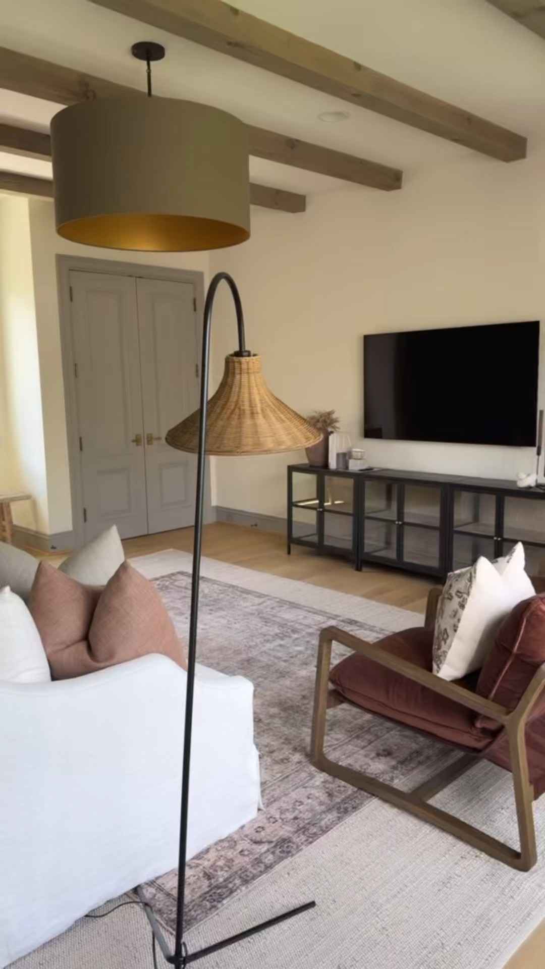 Living room rug, soft area rug, media console, living room chairs, wallpaper, upholstered bed, guest roomm

#LTKSaleAlert #LTKFindsUnder100 #LTKHome