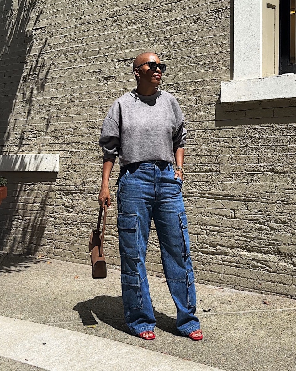 loving the new citizens of humanity delena cargo jeans…the darker denim and trouser details give them a more elevated look, and love the symmetry of the larger pockets… #ltkdenim #cargojeans #denimtrends

#LTKover40 #LTKFind #LTKstyletip
