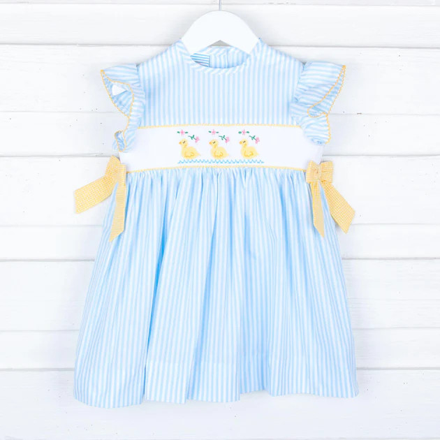 Baby Chick Smocked Beverly Dress | Classic Whimsy