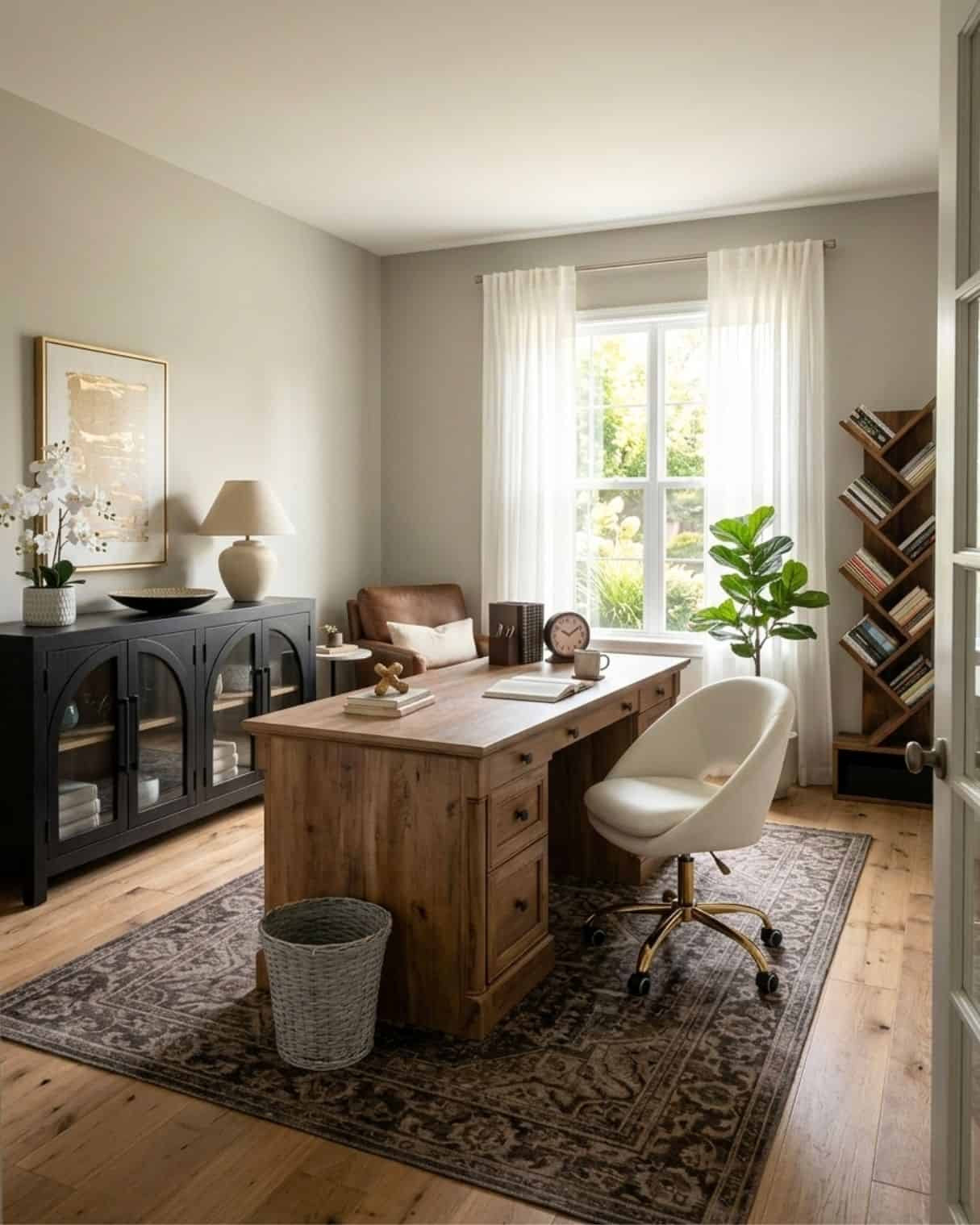 Warm Traditional Home Office Design

*Note: This is a digital room mockup showcasing product styling ideas from my room design mood board.

#LTKHome
