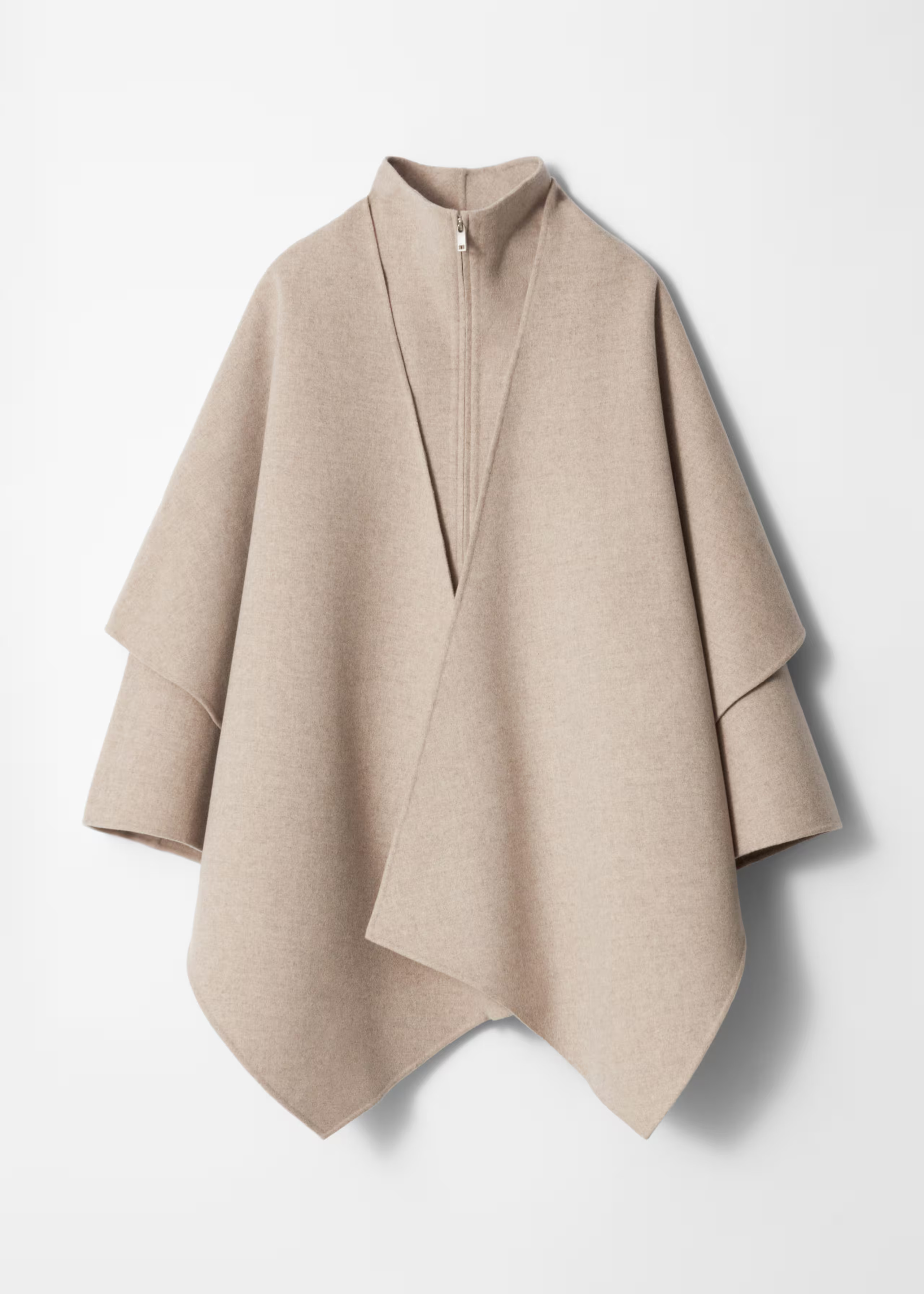 Asymmetric Wool Cape | & Other Stories UK