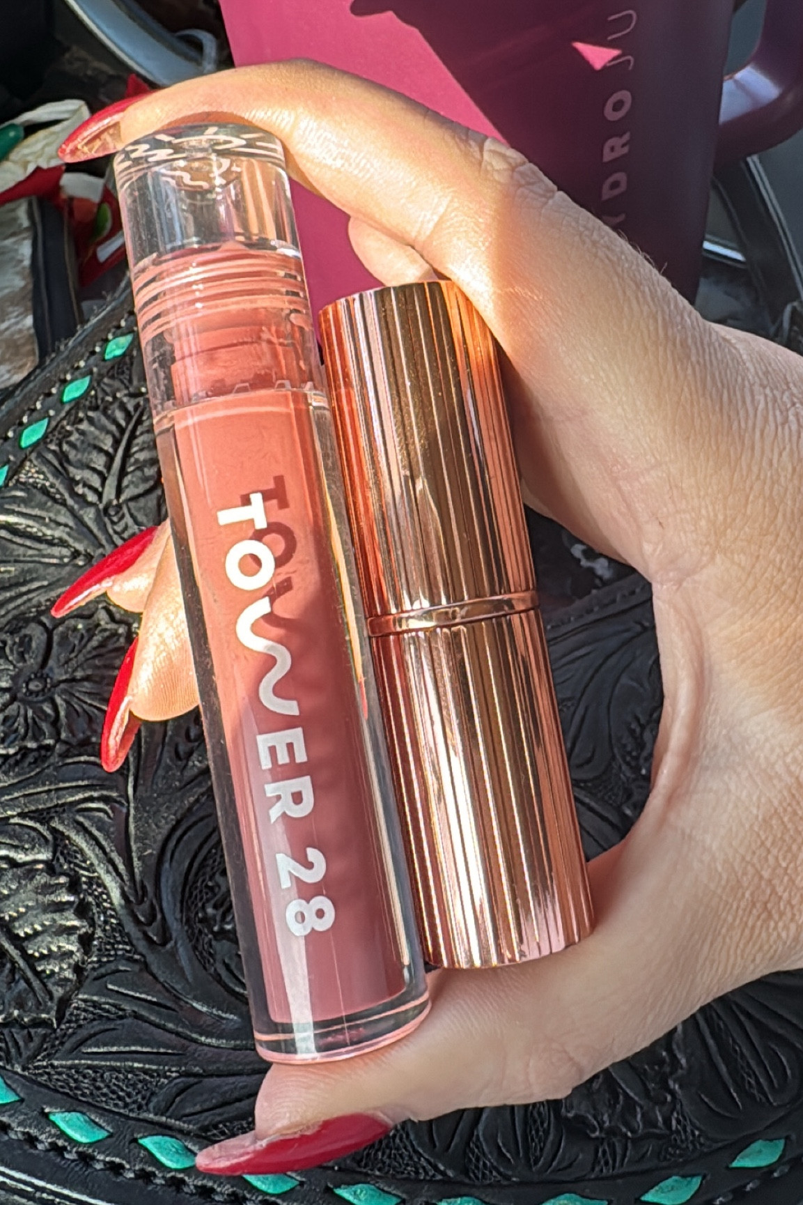 My everyday lip combo! 

Mac lip liner - soar
Charlotte Tilbury - pillow talk 
Tower 28 - pistachio

#LTKGiftGuide #LTKBeauty #LTKWorkwear