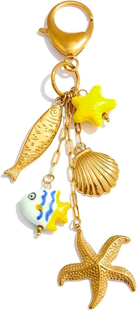 Mchic Keychains for Women: Cute Keychain Purse Charms for Handbags, Bag Charm Accessory for Car K... | Amazon (US)