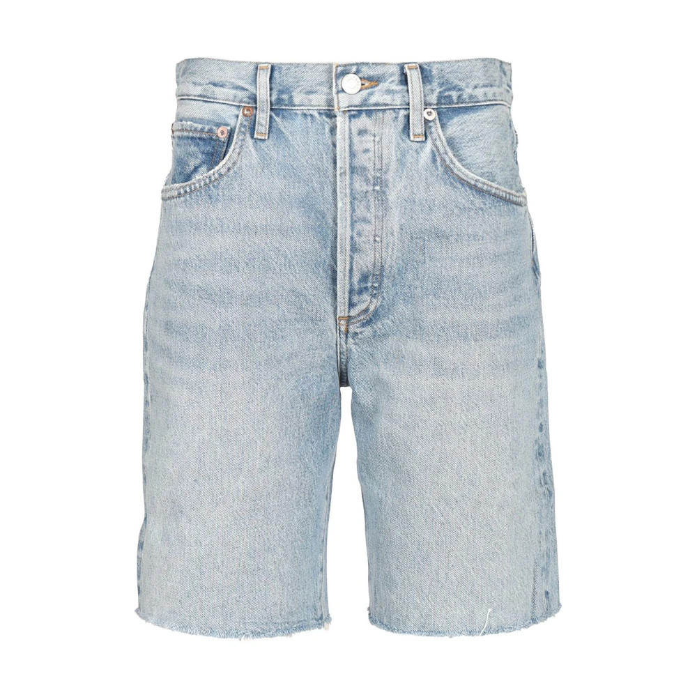 Agolde - 90's Short - Femme - Shorts - Bleu - Taille: W27 | Miinto FR
