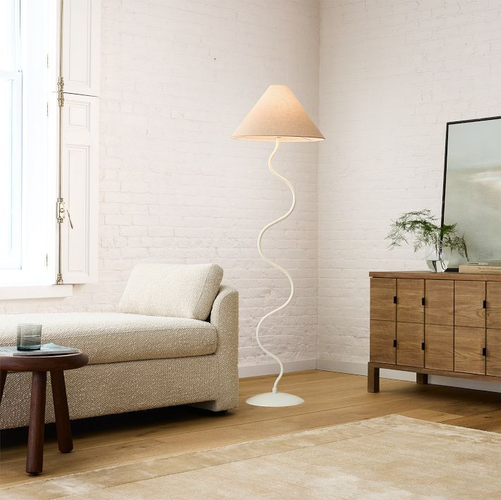 Zigzag Floor Lamp (64") | West Elm (US)