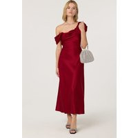ASTR the Label | Alyssia One Shoulder Maxi Dress in Deep red | Size M | ASTR The Label (US)