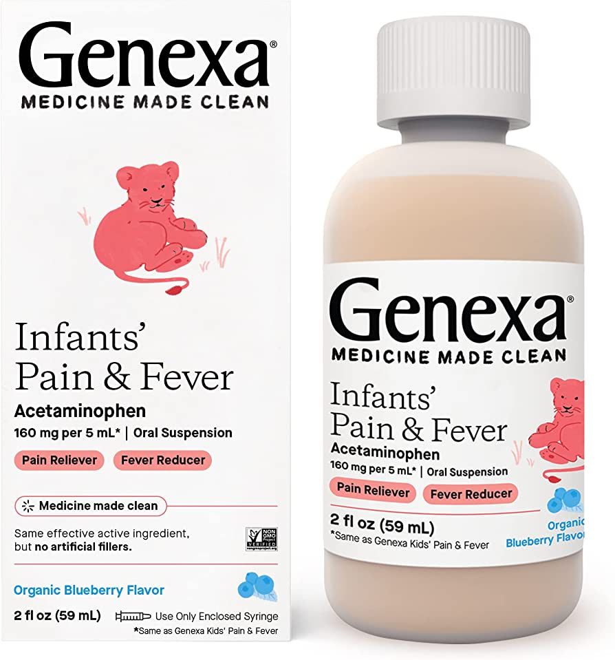Genexa Infants’ Acetaminophen Oral Suspension | for Babies | Temporarily Relieves Pain and Feve... | Amazon (US)