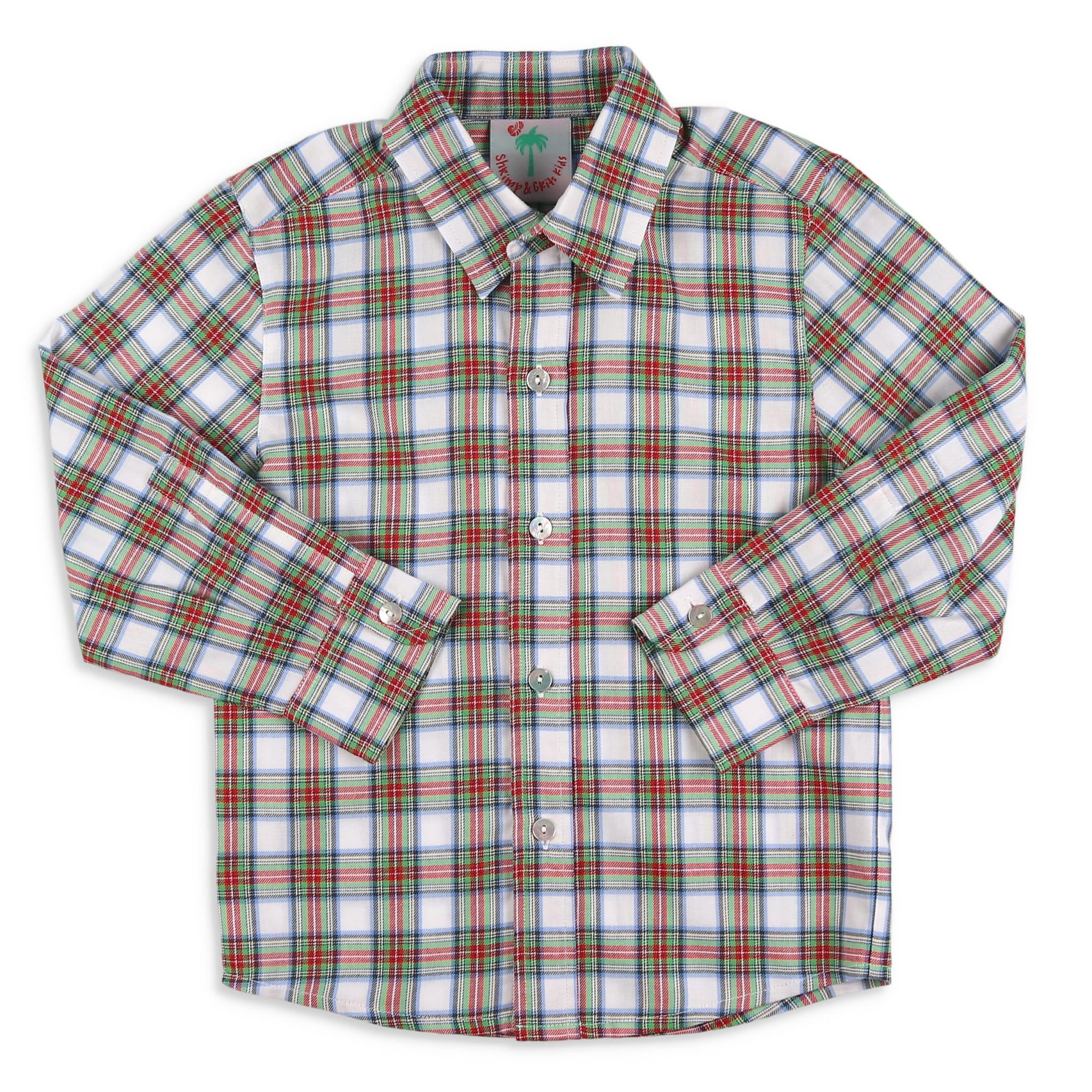 Boys Oxford - Tartan Plaid - Shrimp and Grits Kids | Shrimp and Grits Kids