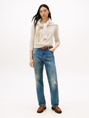 High-Rise Classic Straight Jean | Tommy Hilfiger | Tommy Hilfiger (US)