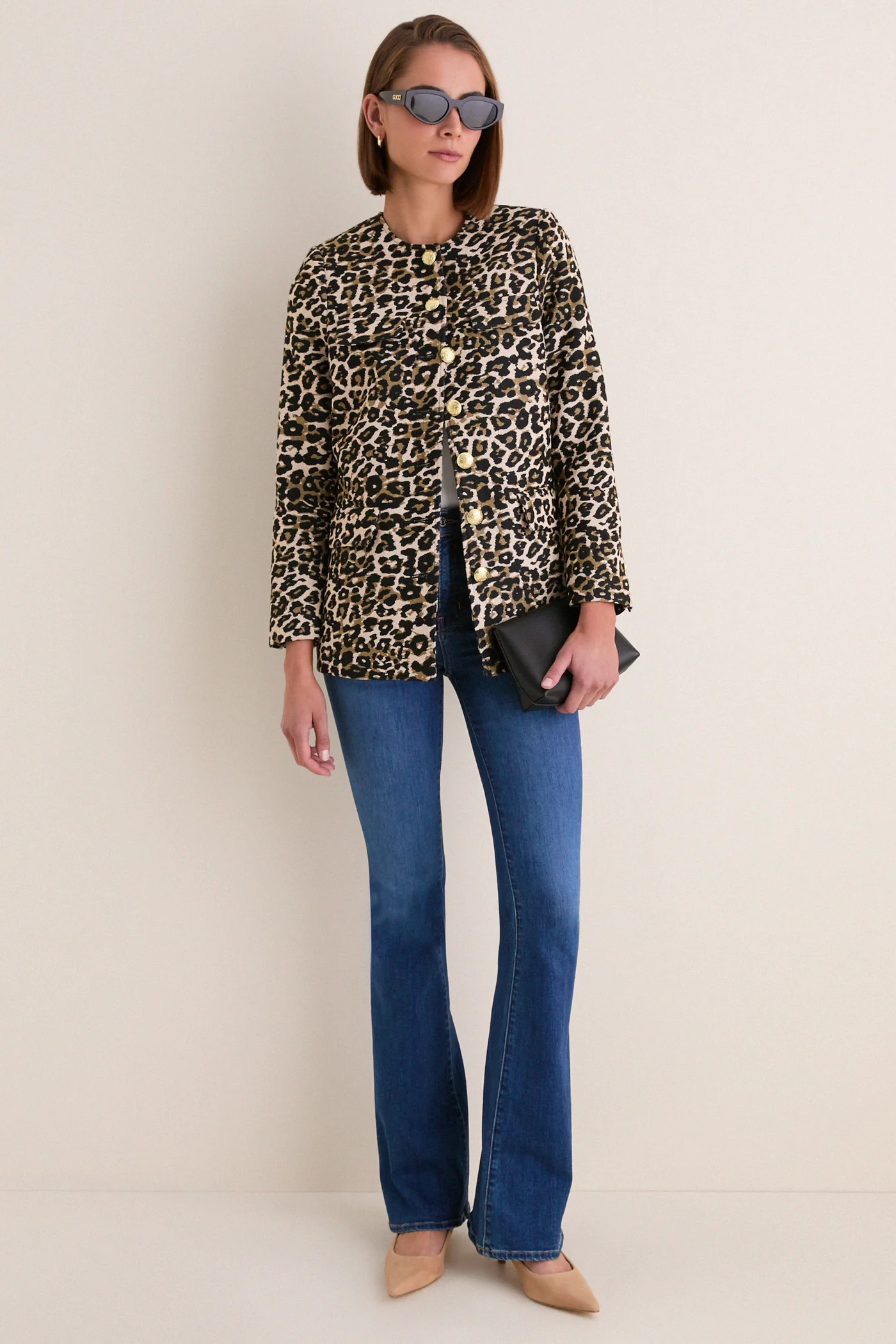 Leopard Tweed Jennings Jacket | Tuckernuck (US)