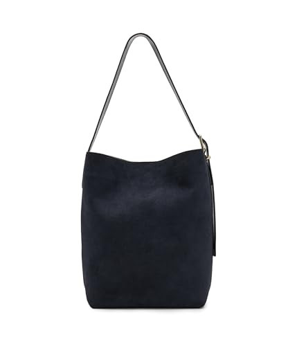 Madewell Women The Essential Bucket Tote in Suede Juniper Berry One Size | Amazon (US)