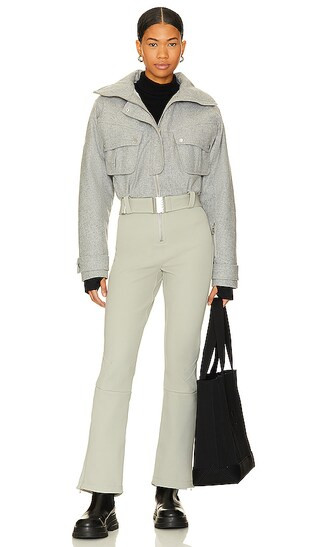 Telluride Ski Suit in Gray Melange & Fog | Revolve Clothing (Global)