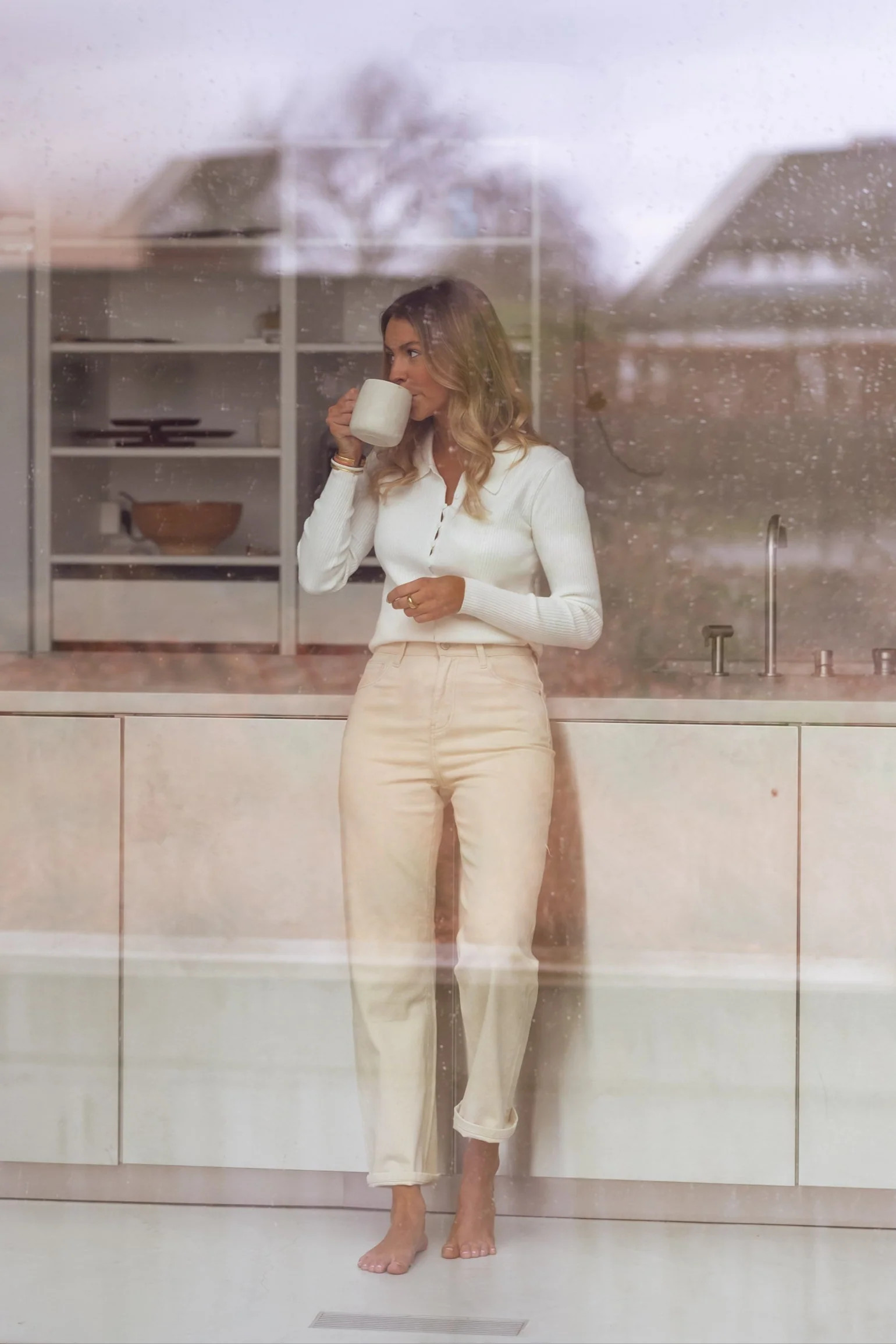 Beige Solan Jeans | Easy Clothes