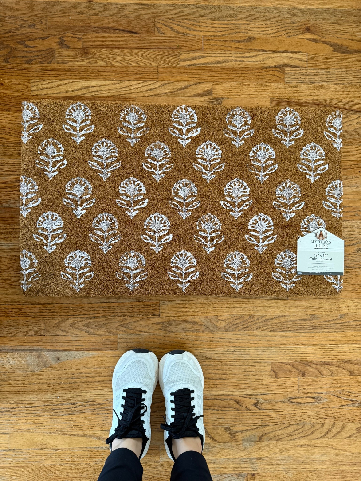 My Texas House doormat 
Block print design 
Two size options 

#LTKHome #LTKSeasonal