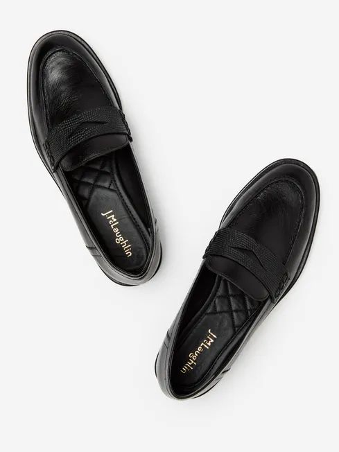 Concetta Leather Loafers | J.McLaughlin