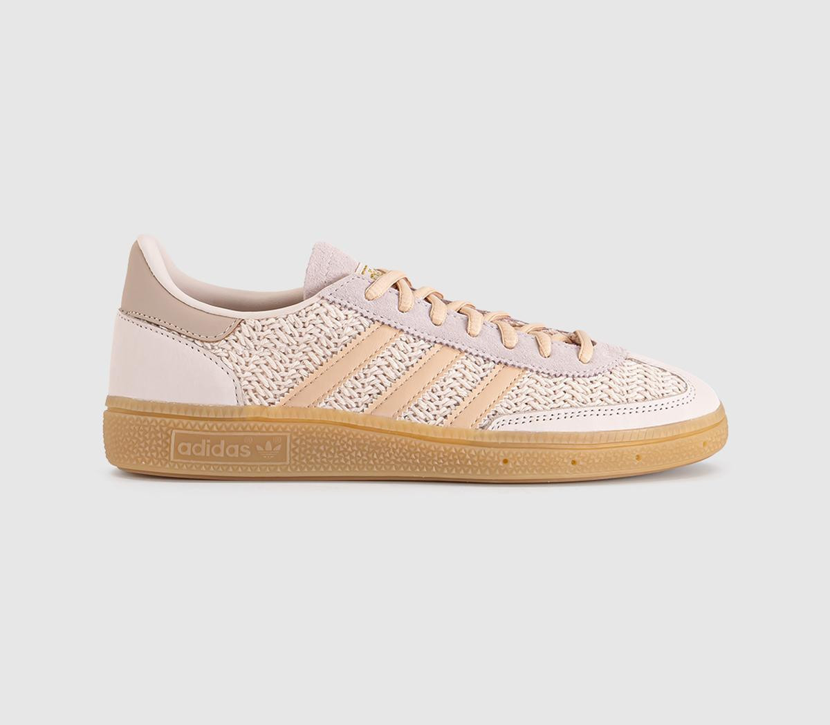 Adidas Womens Handball Spezial Trainers Wonder Quartz Halo Blush Gum White, 6.5 | Office Shoes (UK)
