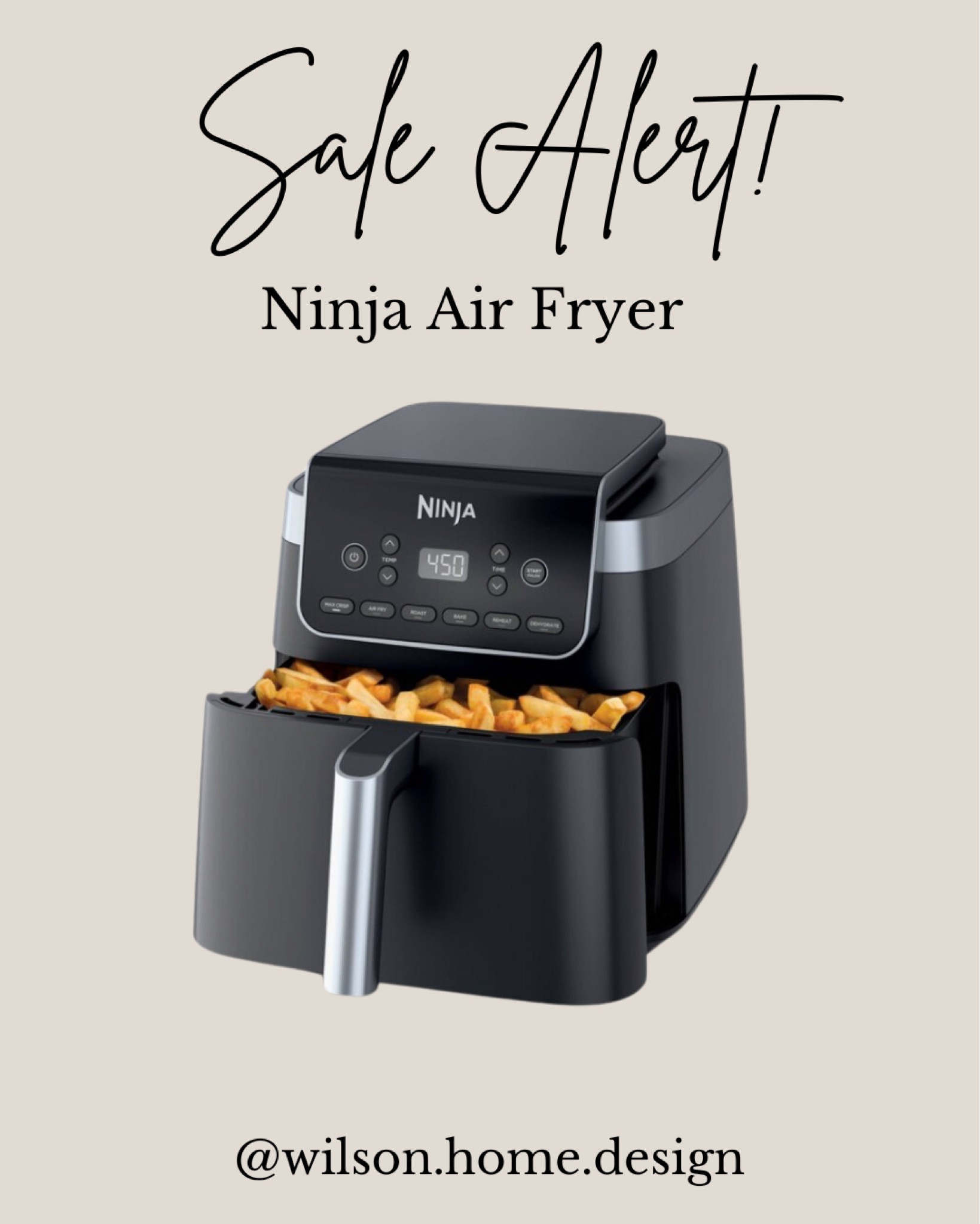 The Ninja Air Fryer XL is on SALE

#LTKxTarget #LTKhome #LTKsalealert