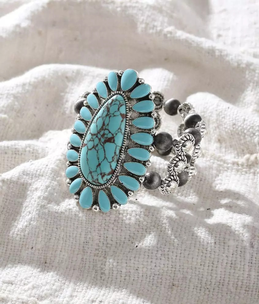 Turquoise Statement Bracelet | Buckle