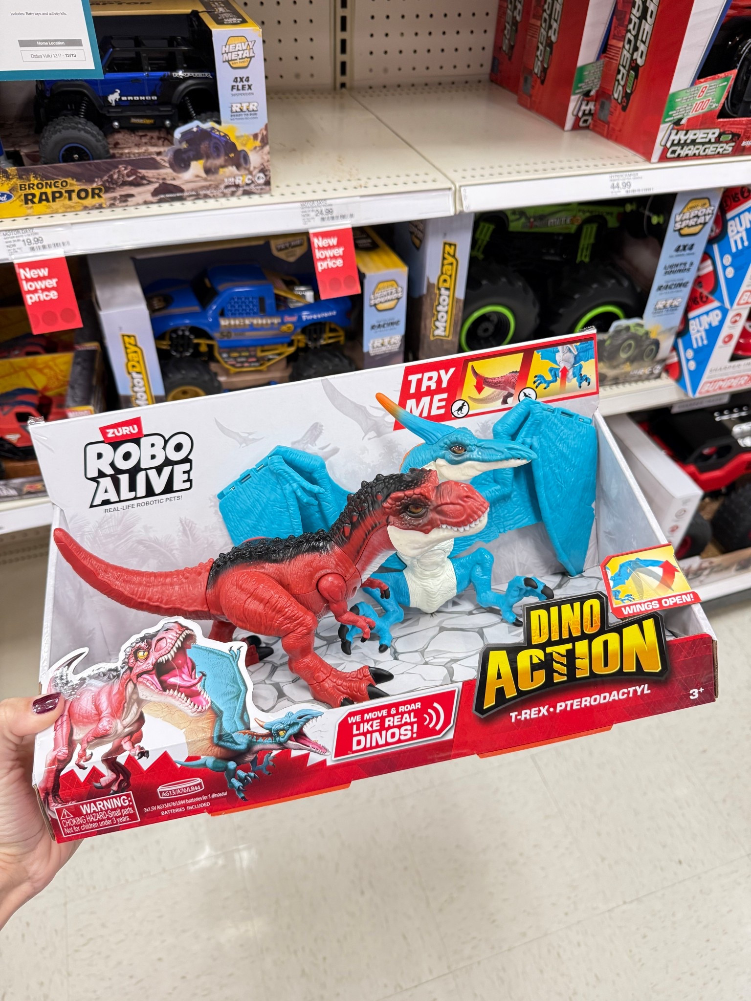 Robo Alive Dino Wars - Series 1 Combo Pack T-Rex & Pterodactyl: Plastic Animal Figures Set


#LTKGiftGuide #LTKHoliday #LTKKids