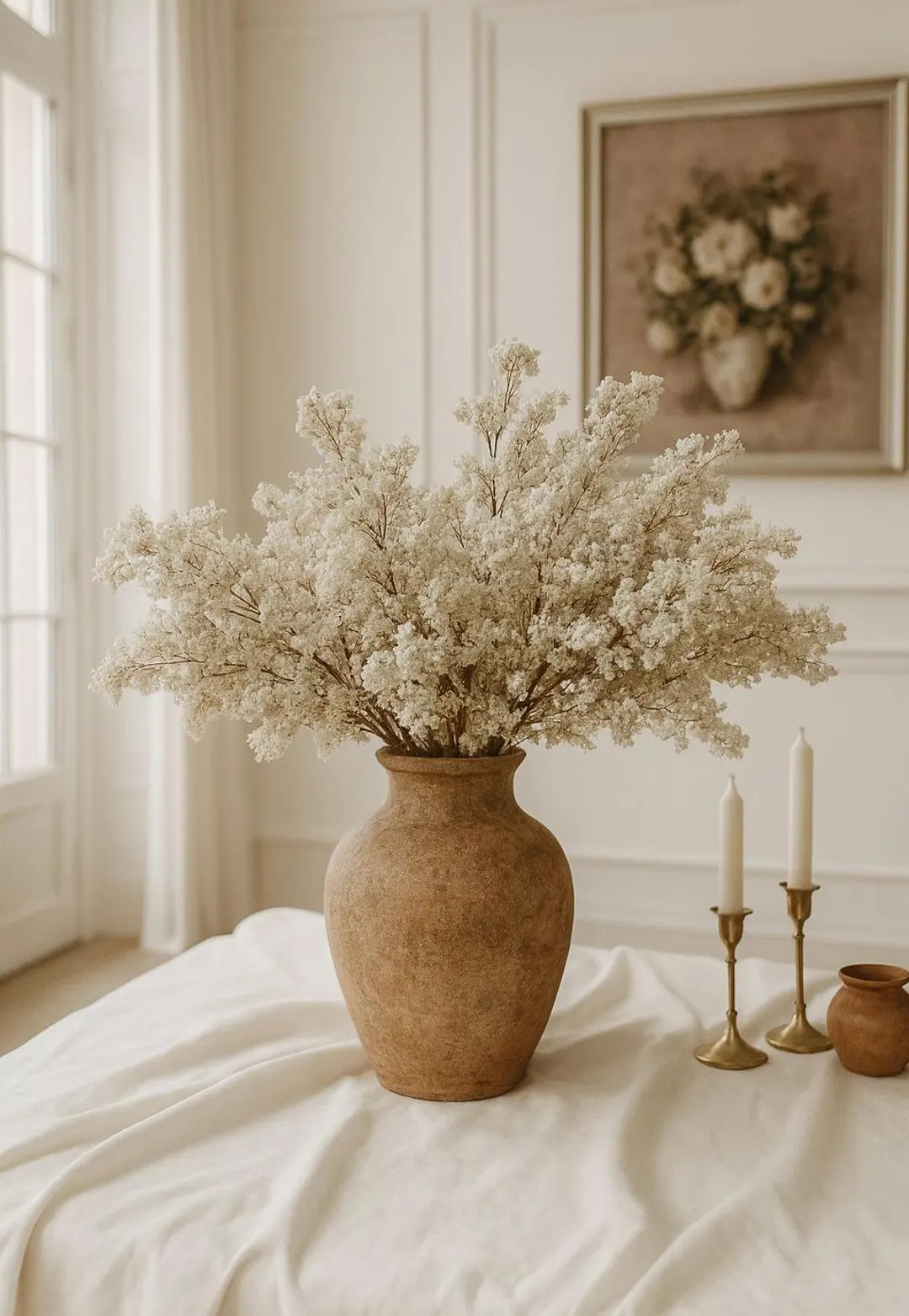 32'' Artificial White Berry Stems,pink Berry Stems.tall Faux Spring Branches,spring Stems,spring ... | Etsy (US)