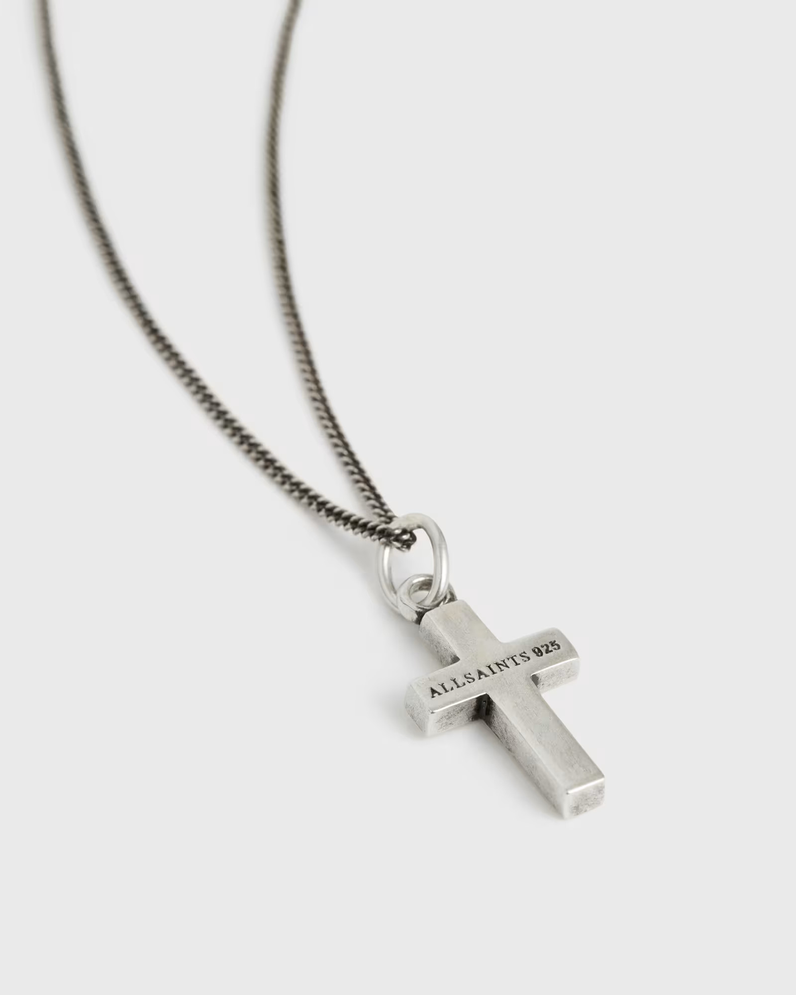 Croix Sterling Silver Necklace | AllSaints UK