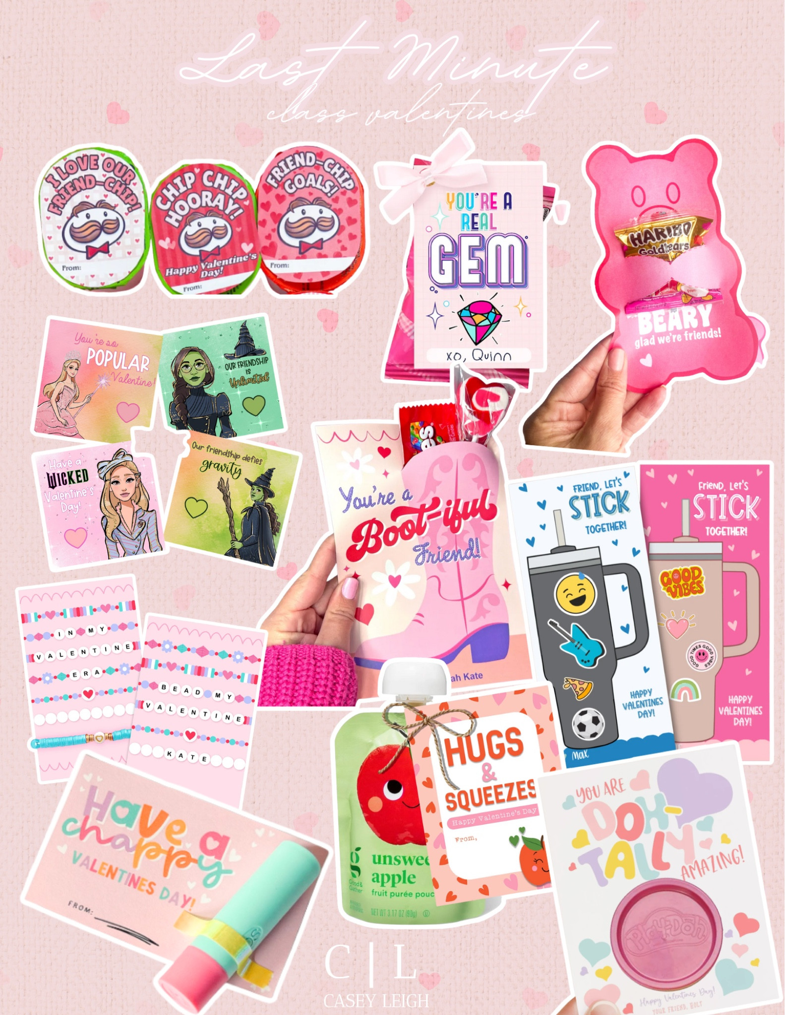 Valentine’s Day this week and if you still need last minute valentines for your kids classes, these are printable and most are under $5! ❤️🩷
#valentinesday #classvalentines

#LTKKids