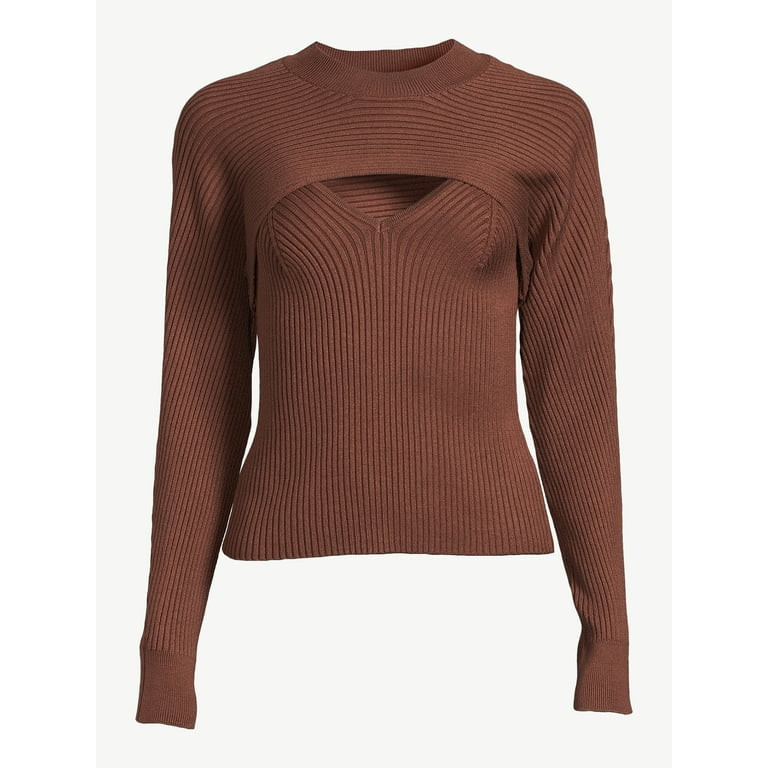 Sofia Jeans Women’s Bolero Sweater Set, 2-Piece, Midweight, XS-3XL | Walmart (US)