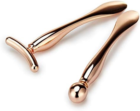 Lisapack 2PCS Metal Eye Cream Applicator Wand Stick, Massager Tool for Facial Massage, Reduce Puf... | Amazon (US)