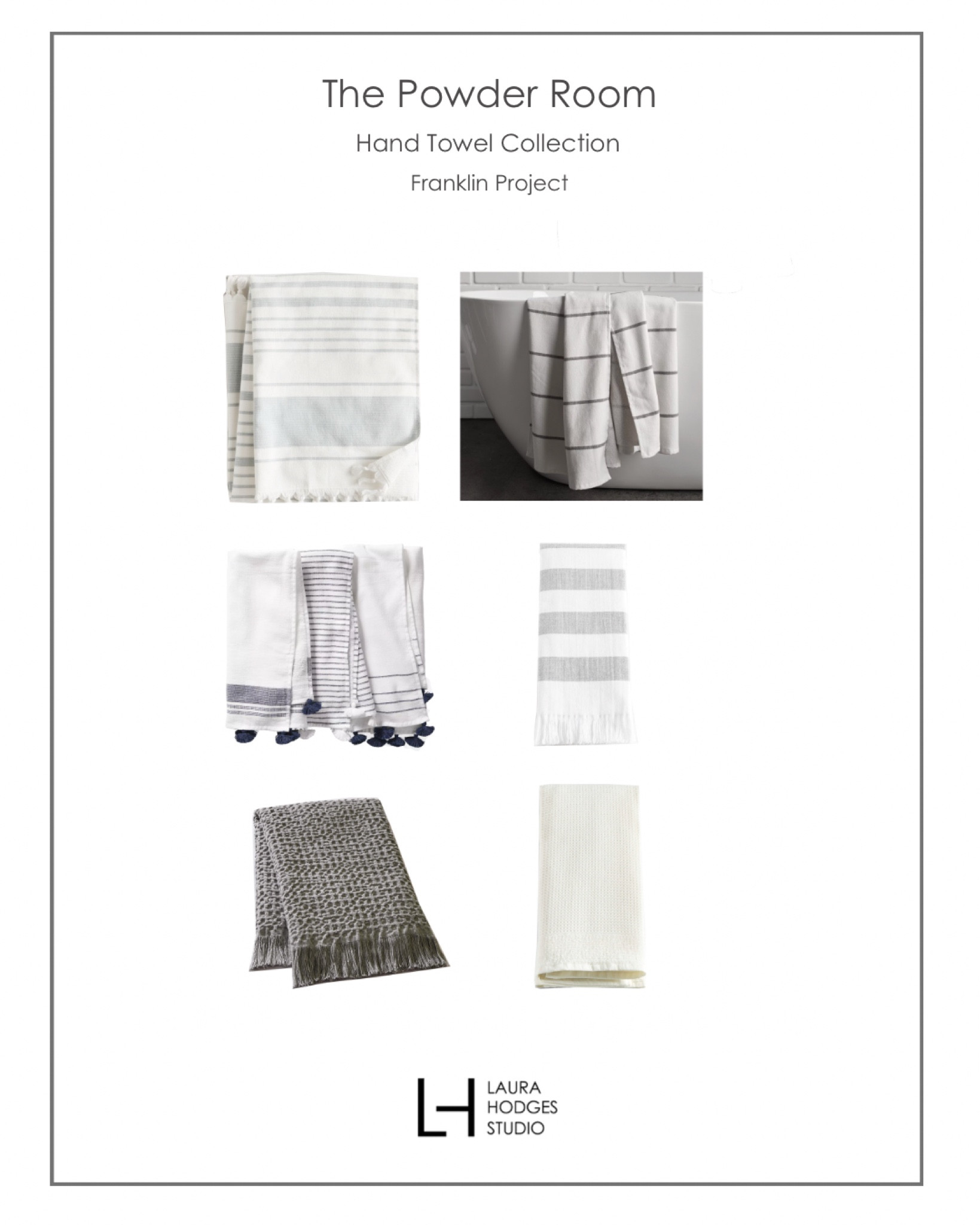 Hand towels, a small but easy way you to add a little extra something to your space!