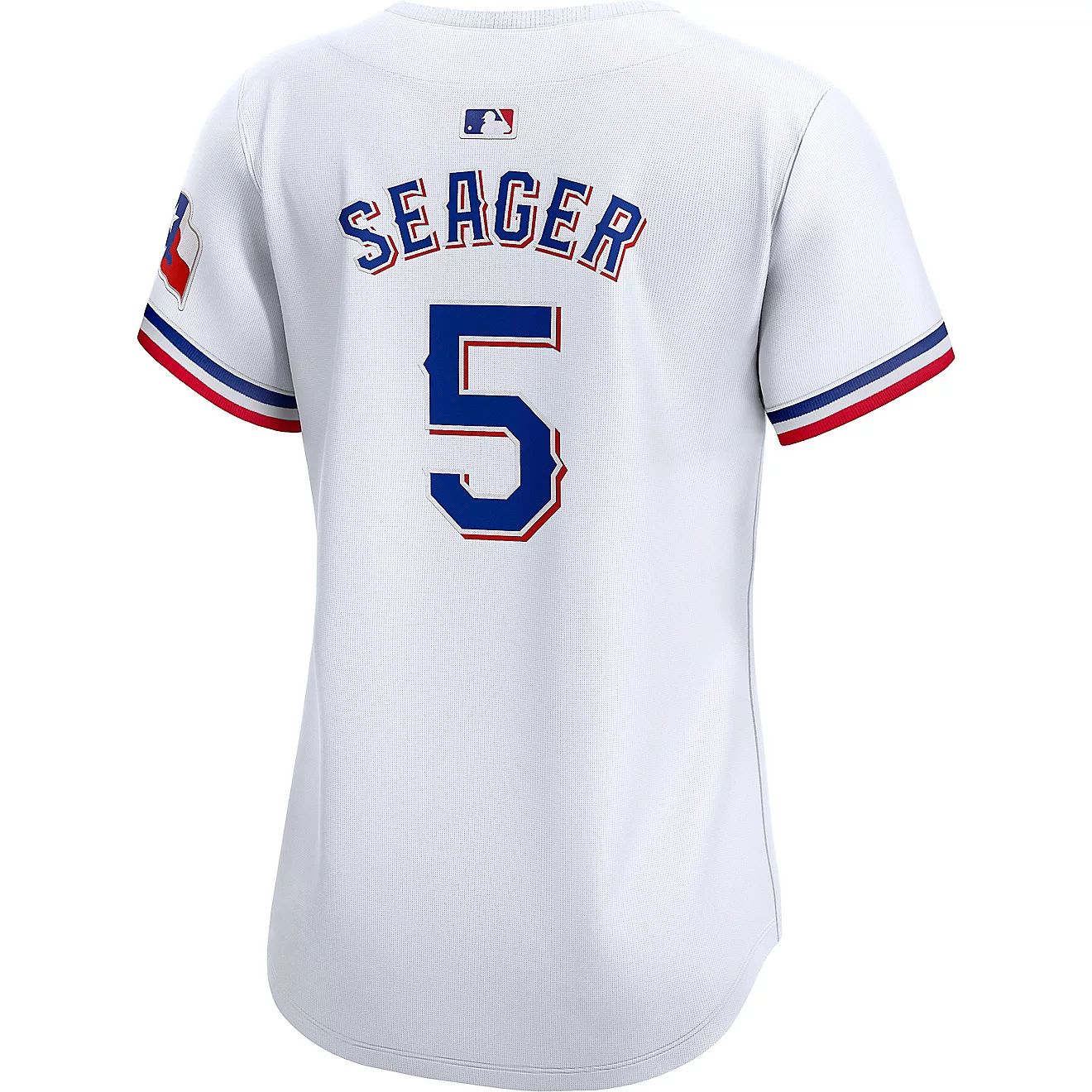 Nike Women’s Texas Rangers Seager Home Limited Jersey | Academy | Academy Sports + Outdoors