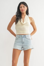 The Zoe Denim Short | lauren nicole