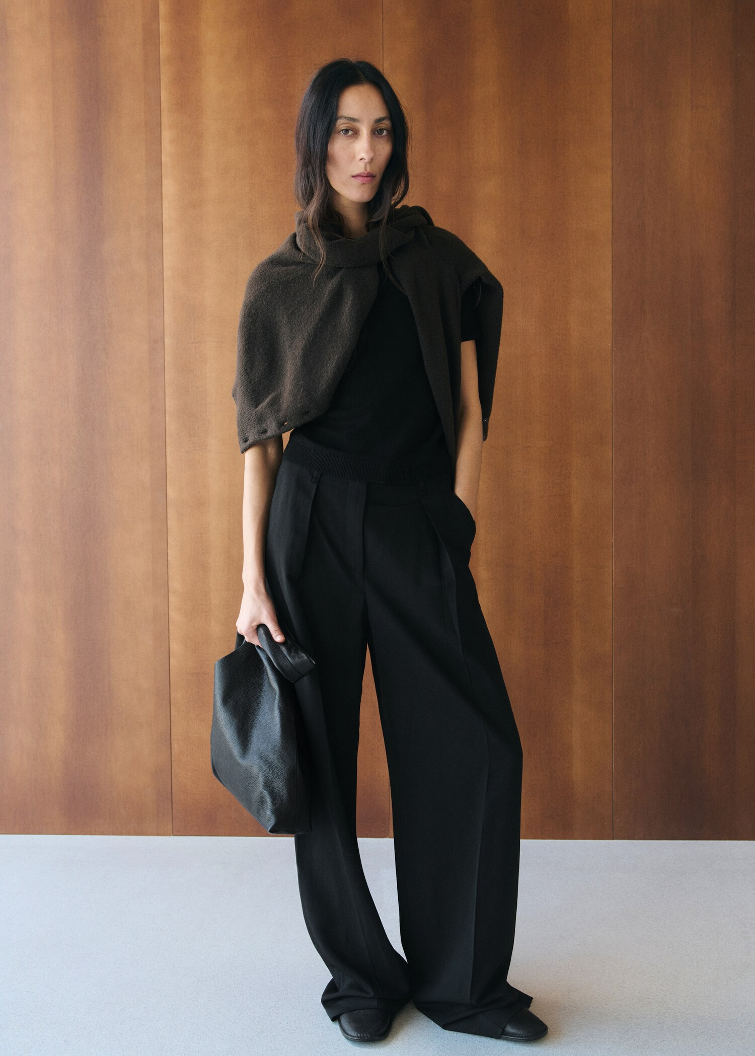 Short-sleeved fine-knit sweater | MANGO (UK)