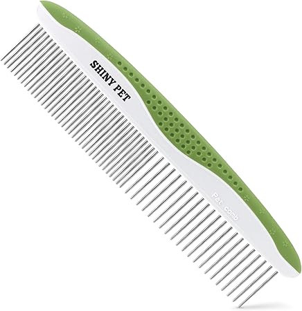 Dog Comb for Removes Tangles and Knots - Cat Comb for Removing Matted Fur - Grooming Tool with St... | Amazon (US)