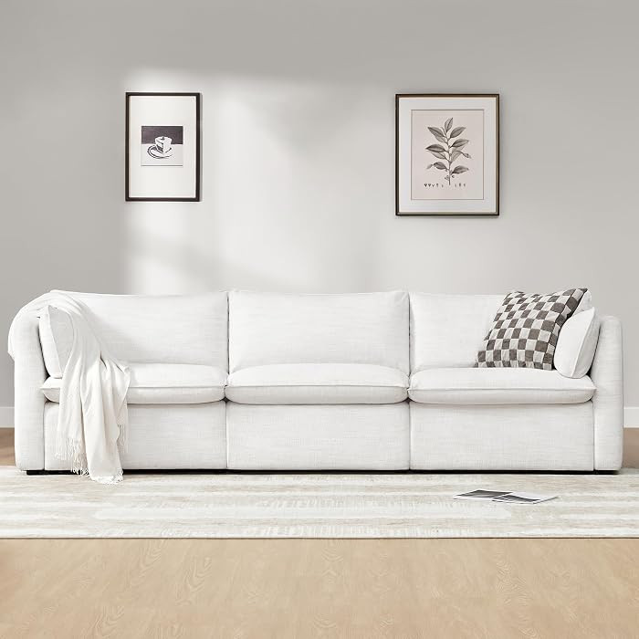 CHITA Luxury Oversized Sectional Modular Sofa, Premium Down Filled Cloud Couch, FSC Certified Com... | Amazon (US)