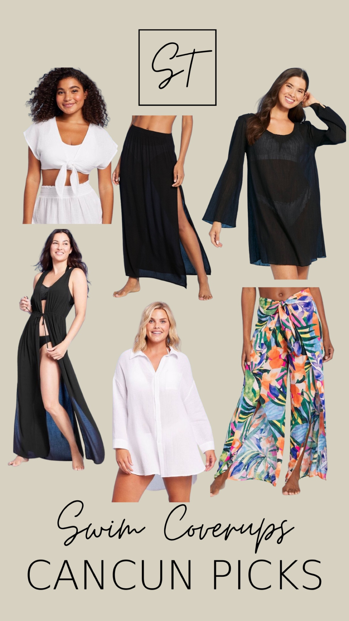 Oversized, loose, comfortable, and cute swim suit cover ups for your next beach vacation!

#LTKtravel #LTKswim #LTKFind