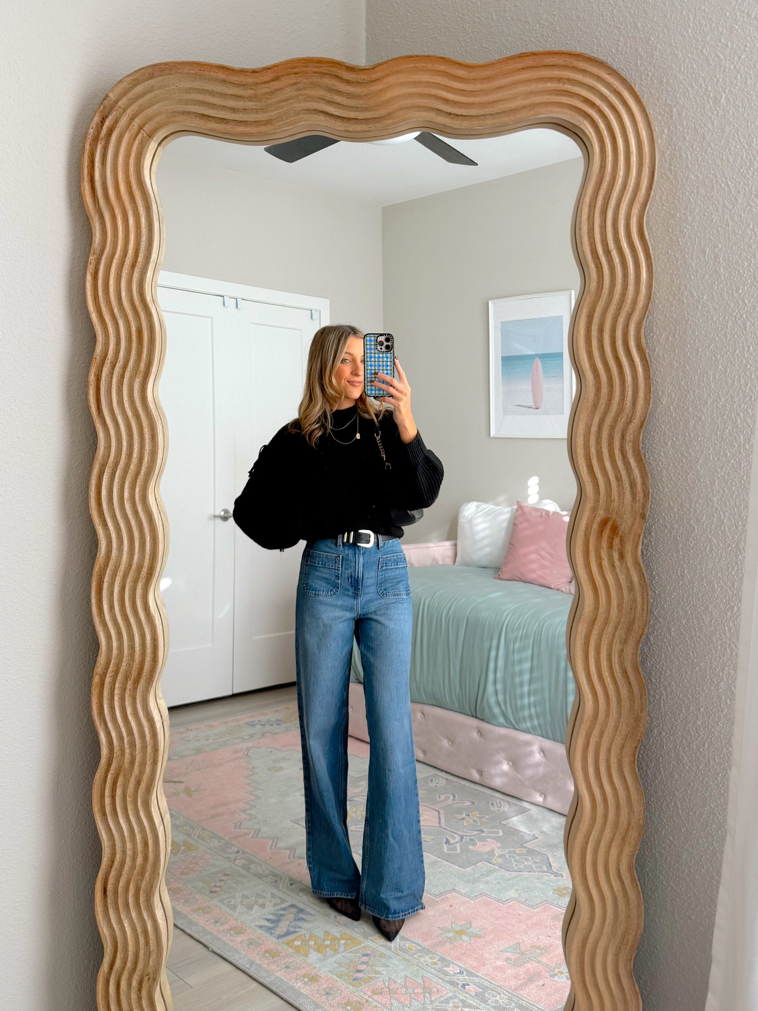 The cutest Thanksgiving outfit idea from Walmart 💕 wearing a size small in sweater size 0 in jeans 

#LTKSaleAlert #LTKFindsUnder50