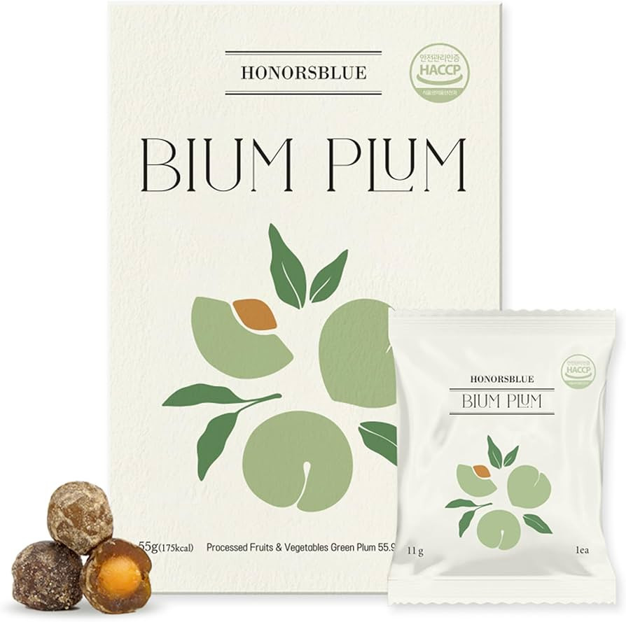 Bium Plum (5-Pack) 100% Natural Food Fermented 2800-Hour, Digestive Enzymes with Probiotics and P... | Amazon (US)