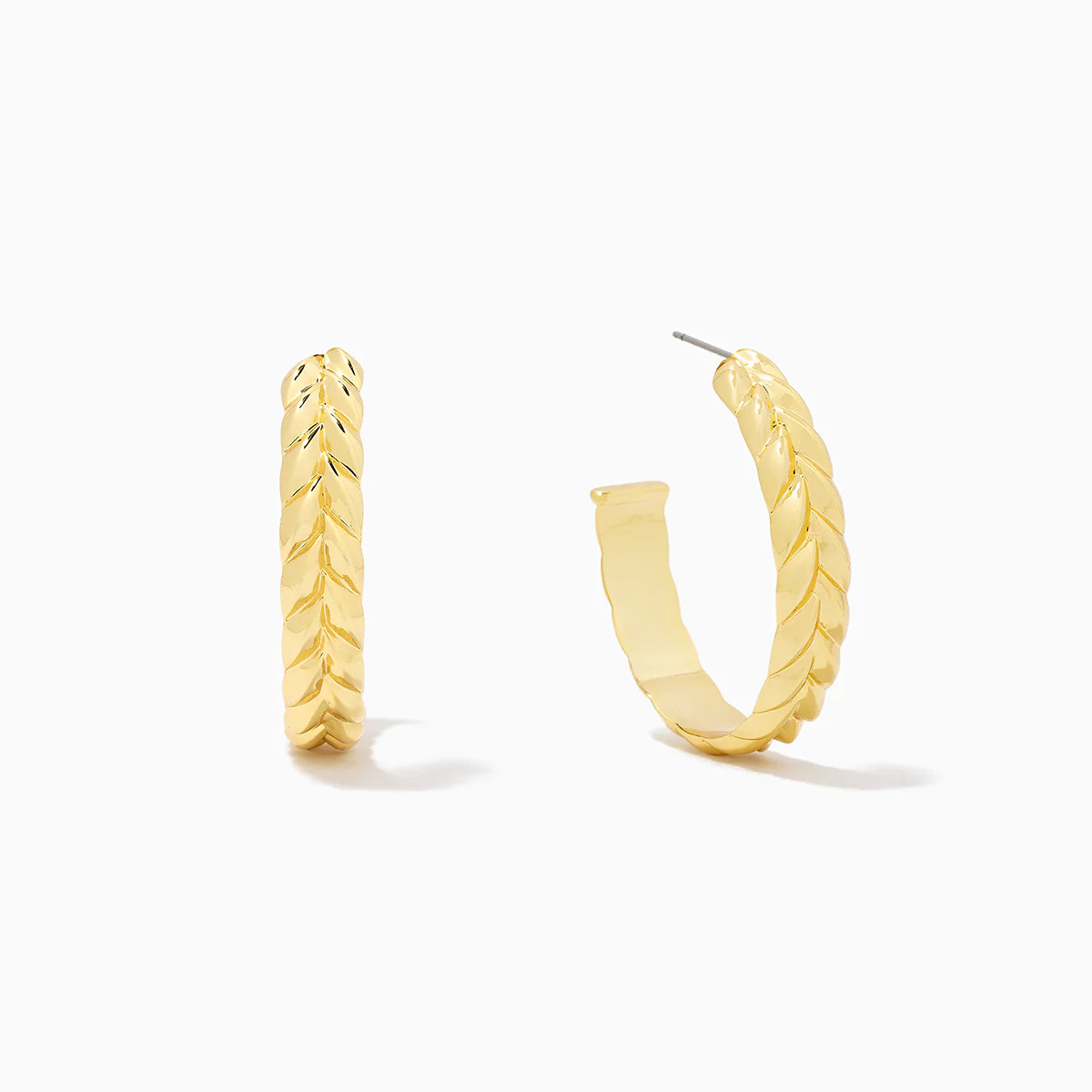 Vine Hoop Earrings | Uncommon James