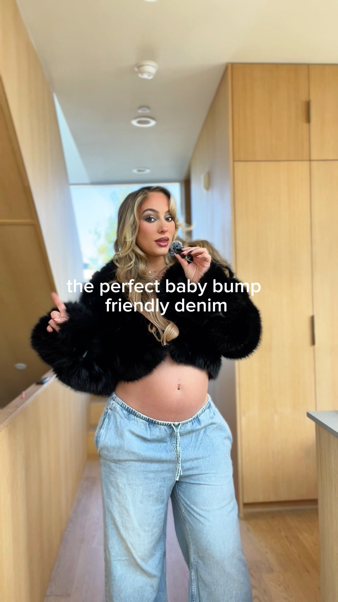 Bump friendly drawstring denim!

#LTKStyleTip #LTKootd #LTKBump