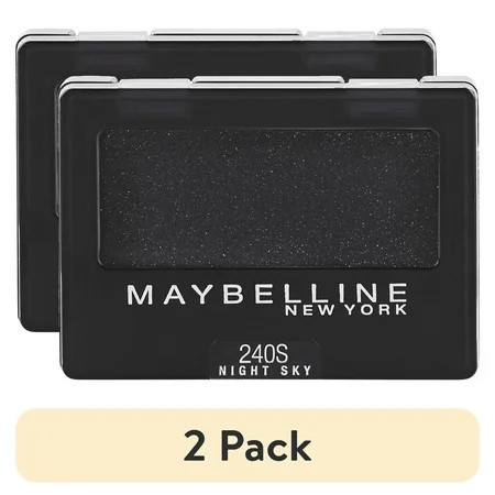 (2 pack) Maybelline Expert Wear Eyeshadow Makeup, Night Sky | Walmart (US)