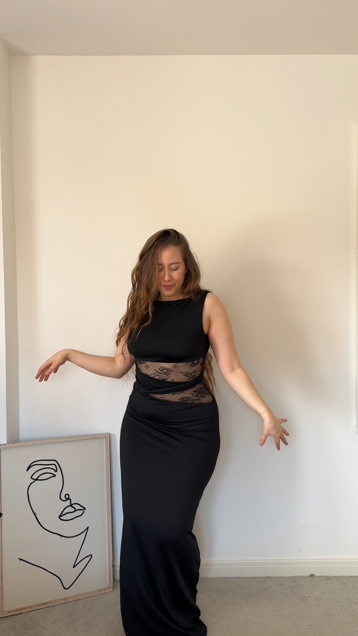 Black maxi dress OOTN 

#LTKmidsize #LTKstyletip #LTKdresses